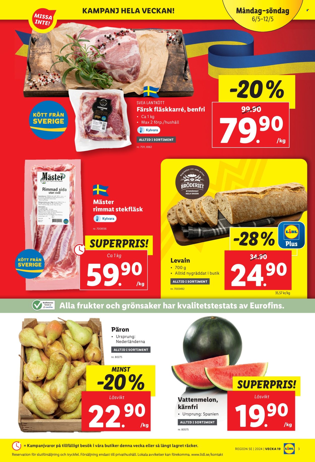 Lidl reklamblad - 6/5 2024 - 12/5 2024. Sida 3