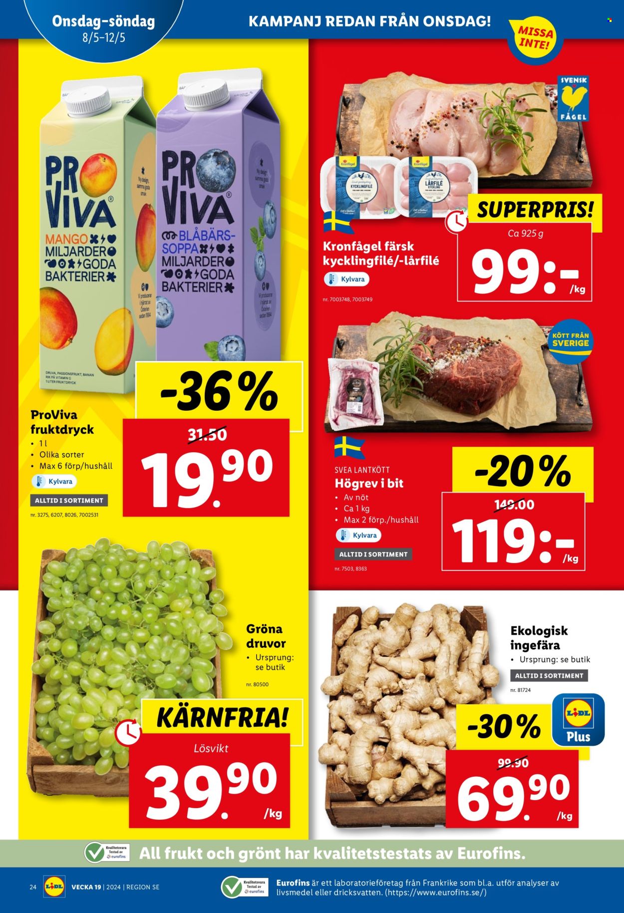 Lidl reklamblad - 6/5 2024 - 12/5 2024. Sida 26