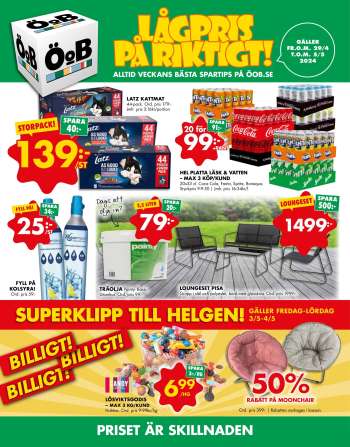 ÖoB reklamblad - 29/4 2024 - 5/5 2024.
