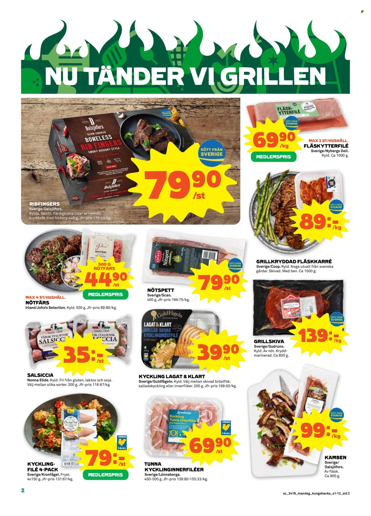 Stora Coop reklamblad - 29/4 2024 - 5/5 2024. Sida 2