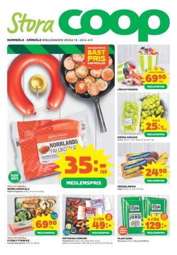 Coop reklamblad - 29/4 2024 - 5/5 2024.