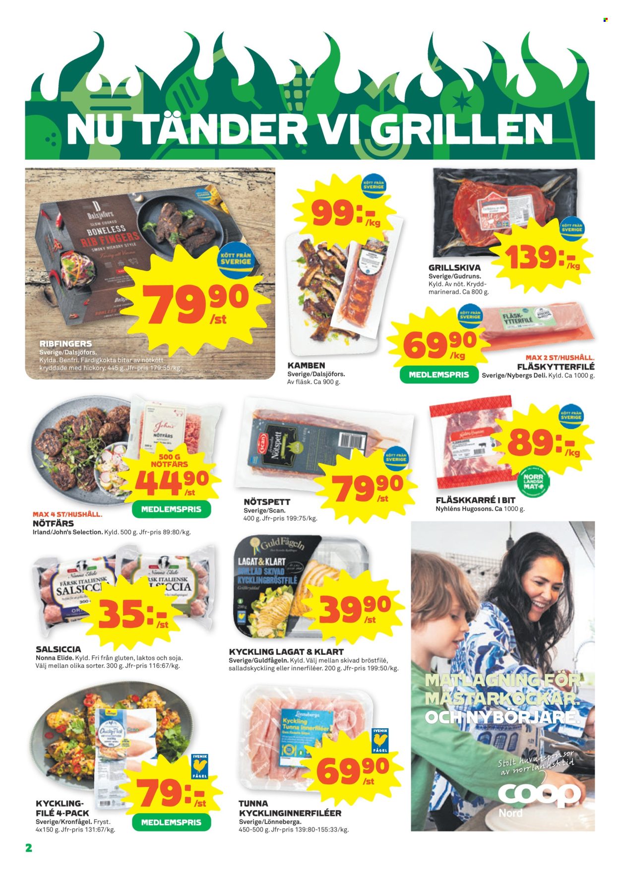 Coop reklamblad - 29/4 2024 - 5/5 2024. Sida 2