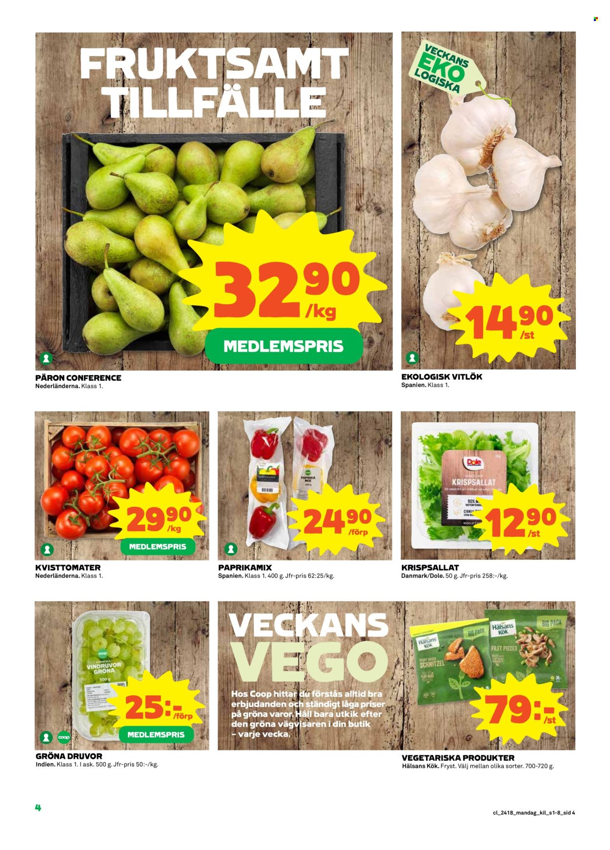 Coop reklamblad - 29/4 2024 - 5/5 2024. Sida 4