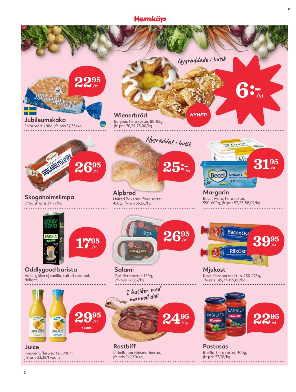 Hemköp reklamblad - 29/4 2024 - 5/5 2024. Sida 2