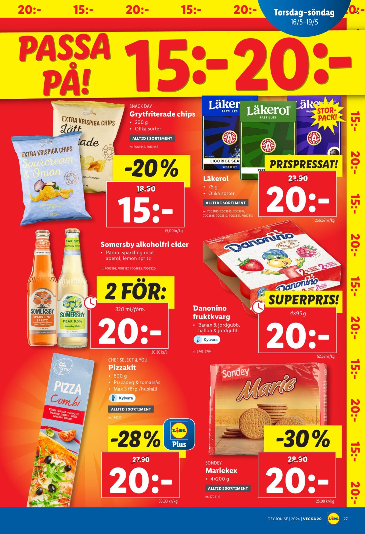 Lidl reklamblad - 13/5 2024 - 19/5 2024. Sida 30