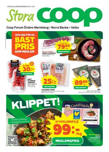 Coop reklamblad - 6/5 2024 - 12/5 2024.