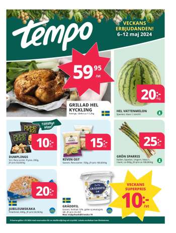 Tempo reklamblad - 6/5 2024 - 12/5 2024.