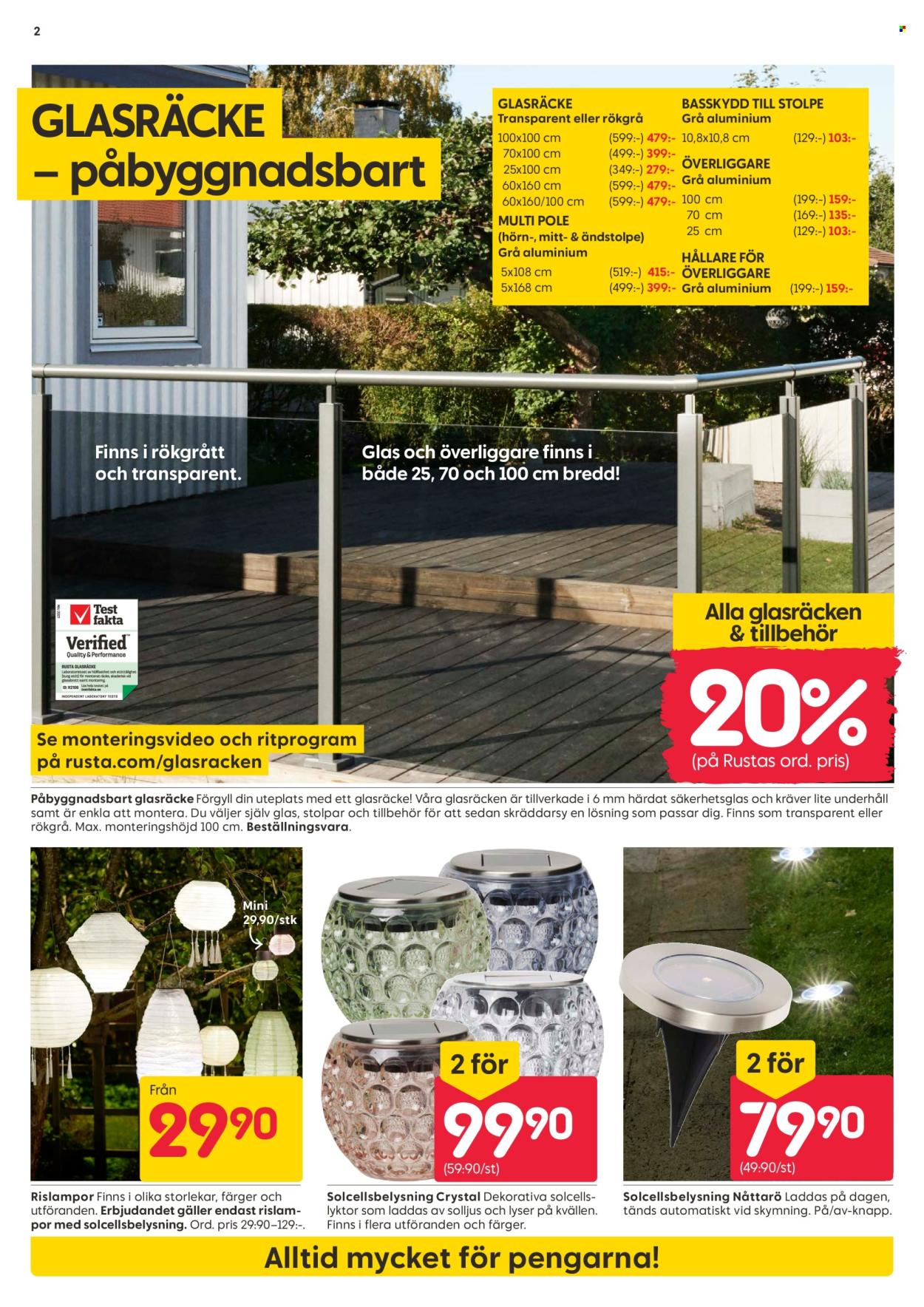 Rusta reklamblad - 6/5 2024 - 12/5 2024. Sida 2