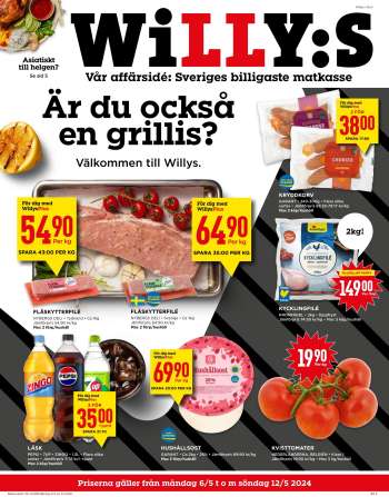 Willys reklamblad - 6/5 2024 - 12/5 2024.