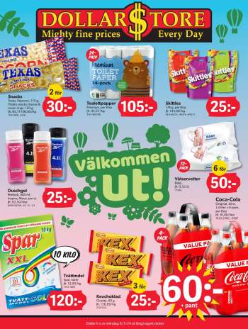 DollarStore reklamblad.