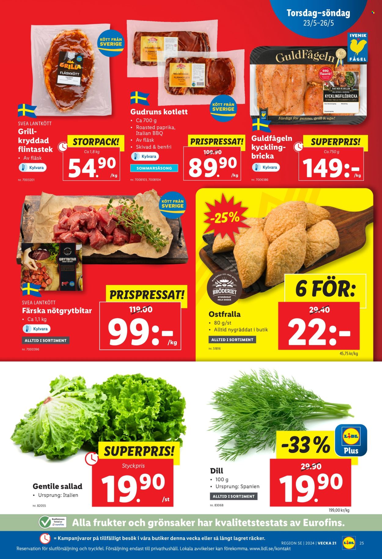 Lidl reklamblad - 20/5 2024 - 26/5 2024. Sida 28