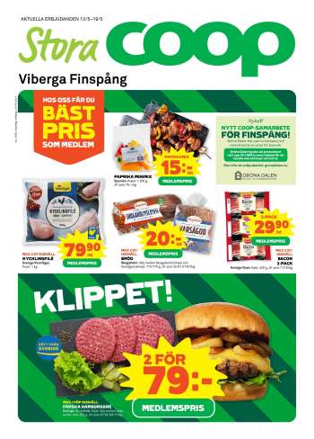 Stora Coop reklamblad - 13/5 2024 - 19/5 2024.