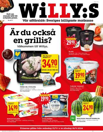 Willys reklamblad - 13/5 2024 - 19/5 2024.