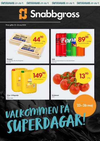 Axfood Snabbgross reklamblad - 23/5 2024 - 26/5 2024.