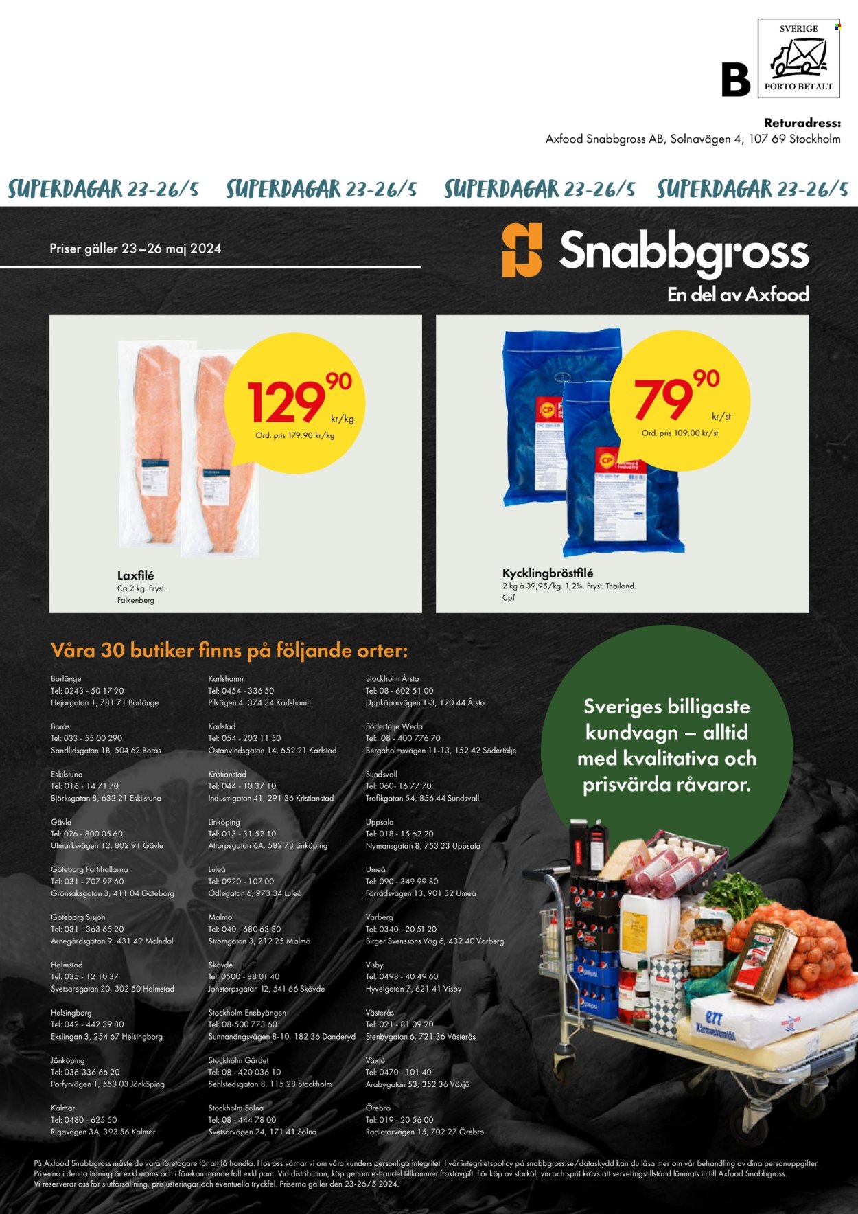 Snabbgross reklamblad - 23/5 2024 - 26/5 2024. Sida 7