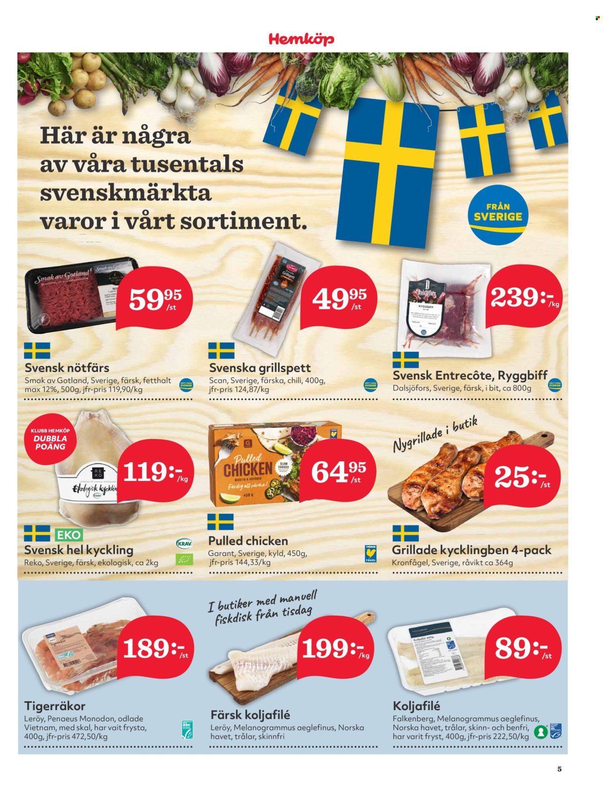 Hemköp reklamblad - 20/5 2024 - 26/5 2024. Sida 5