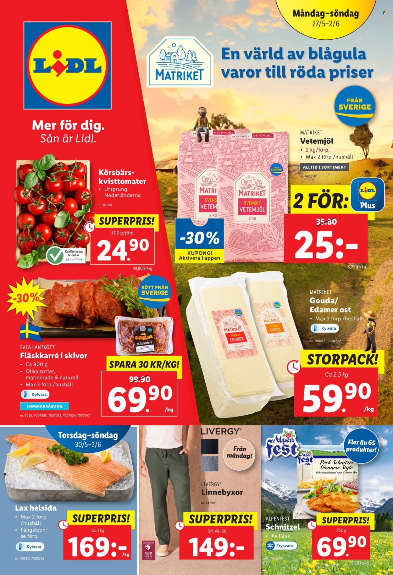Lidl reklamblad - 27/5 2024 - 2/6 2024. Sida 1