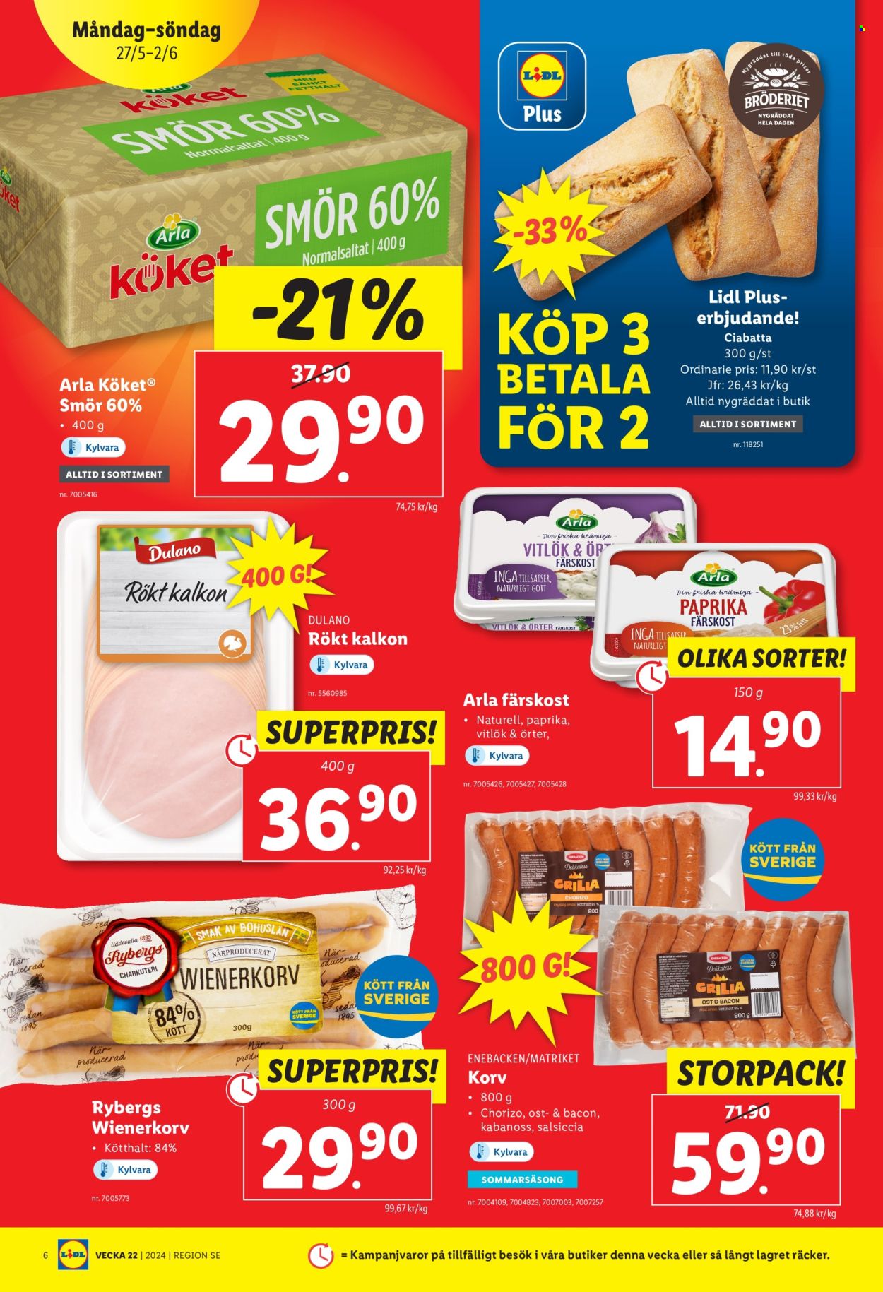Lidl reklamblad - 27/5 2024 - 2/6 2024. Sida 6