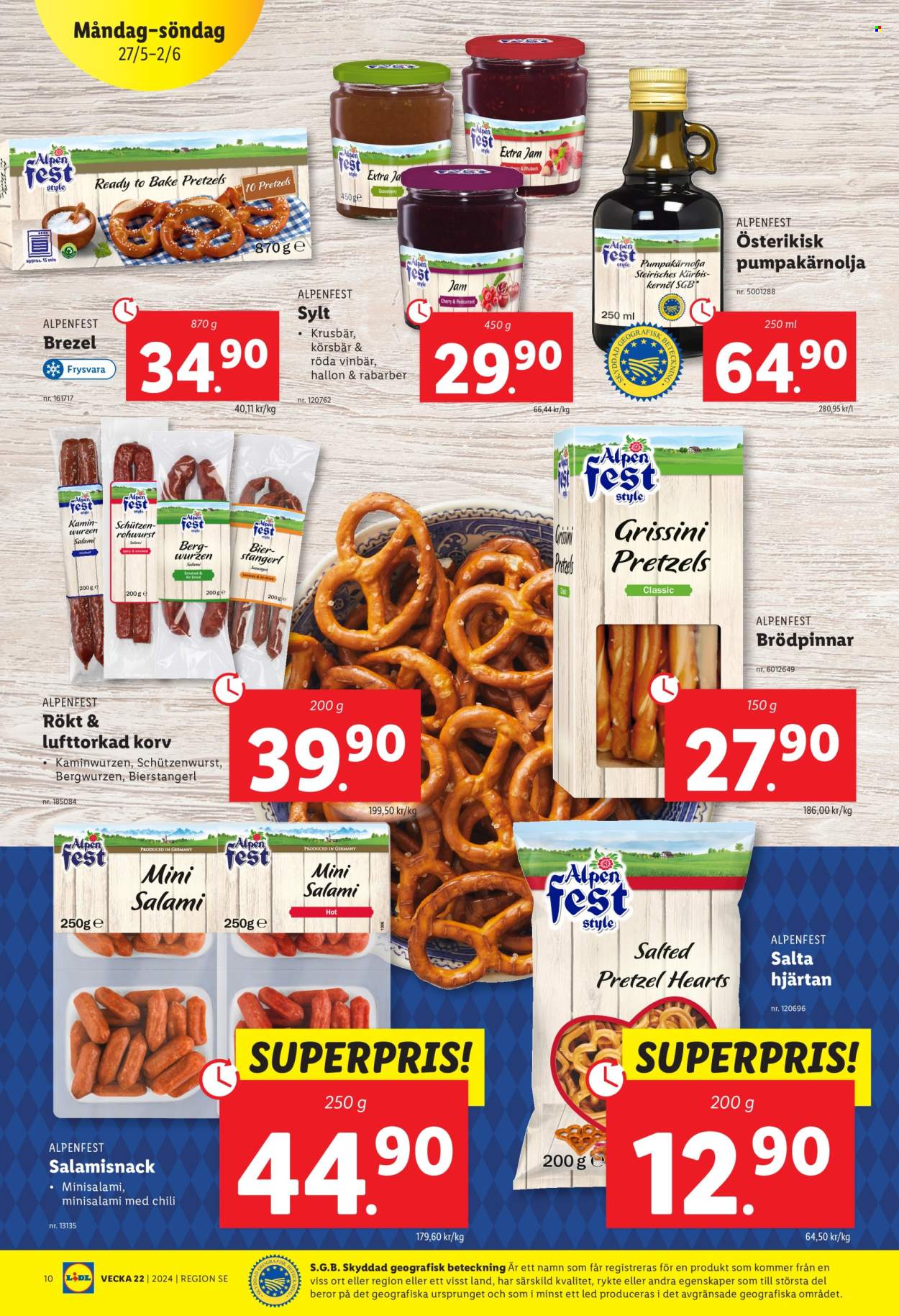 Lidl reklamblad - 27/5 2024 - 2/6 2024. Sida 10