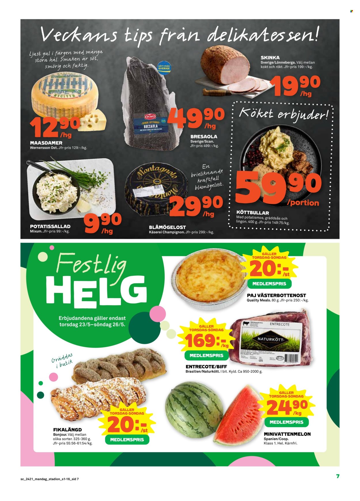 Coop reklamblad - 20/5 2024 - 26/5 2024. Sida 7