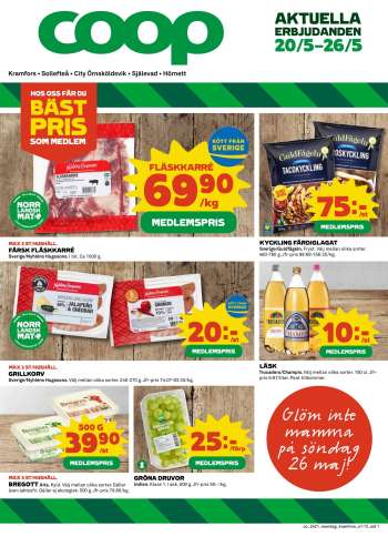 Coop reklamblad - 20/5 2024 - 26/5 2024.