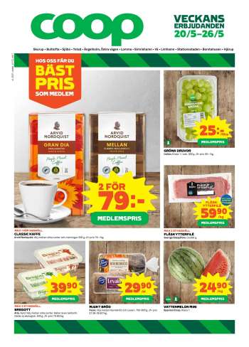 Coop reklamblad - 20/5 2024 - 26/5 2024.