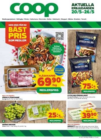 Coop reklamblad - 20/5 2024 - 26/5 2024.