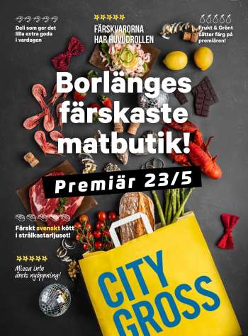 City Gross reklamblad - 20/5 2024 - 26/5 2024.