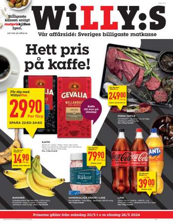 Willys reklamblad - 20/5 2024 - 26/5 2024.