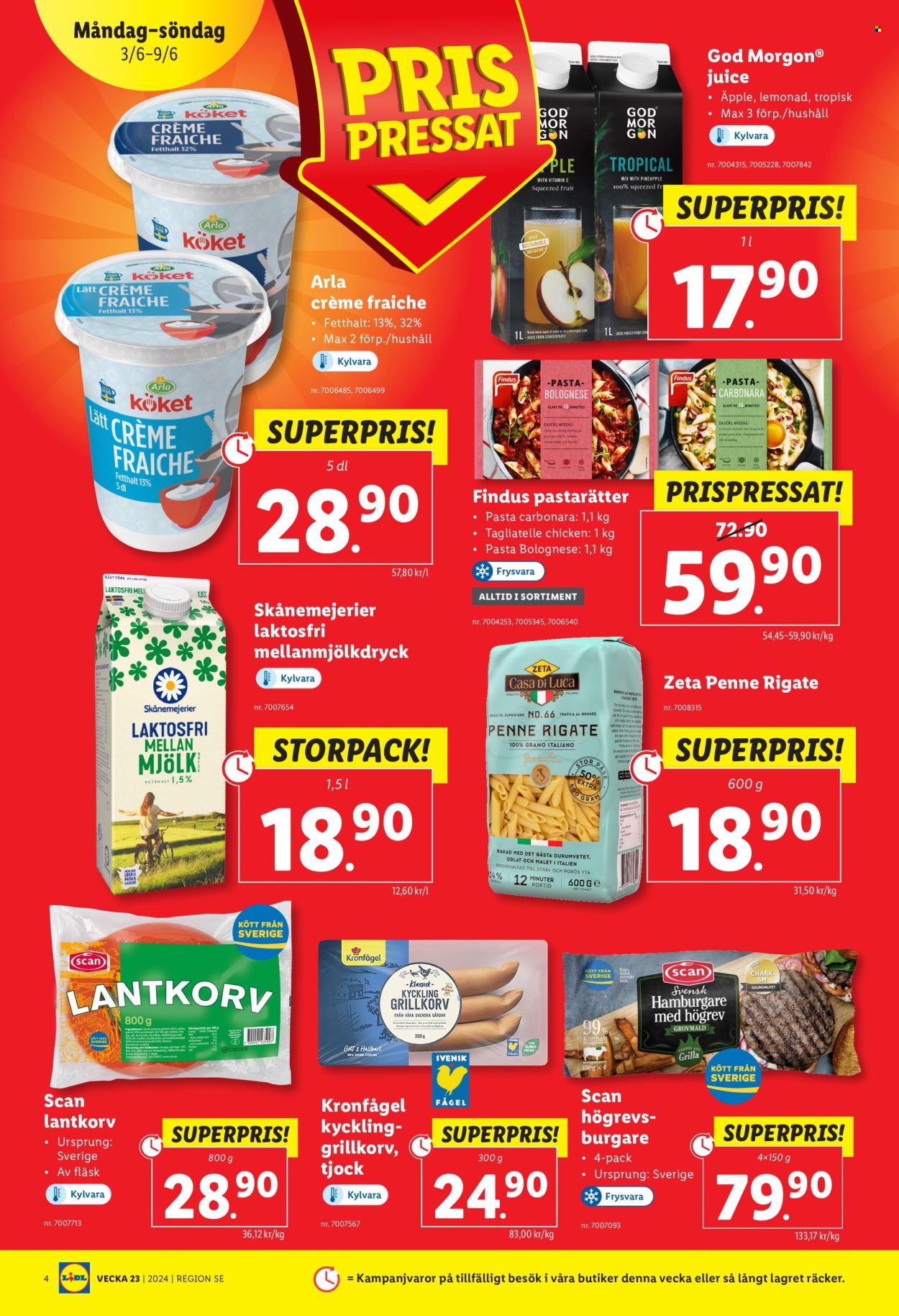 Lidl reklamblad - 3/6 2024 - 9/6 2024. Sida 4