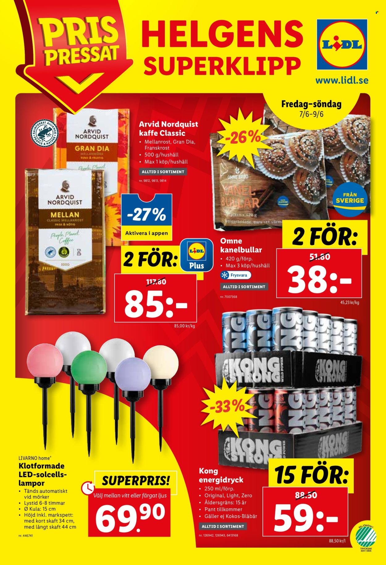 Lidl reklamblad - 3/6 2024 - 9/6 2024. Sida 28