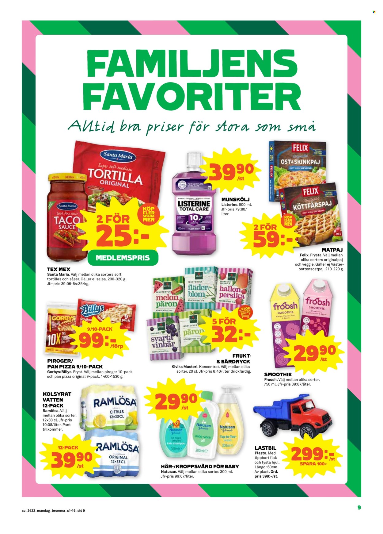 Stora Coop reklamblad - 27/5 2024 - 2/6 2024. Sida 9