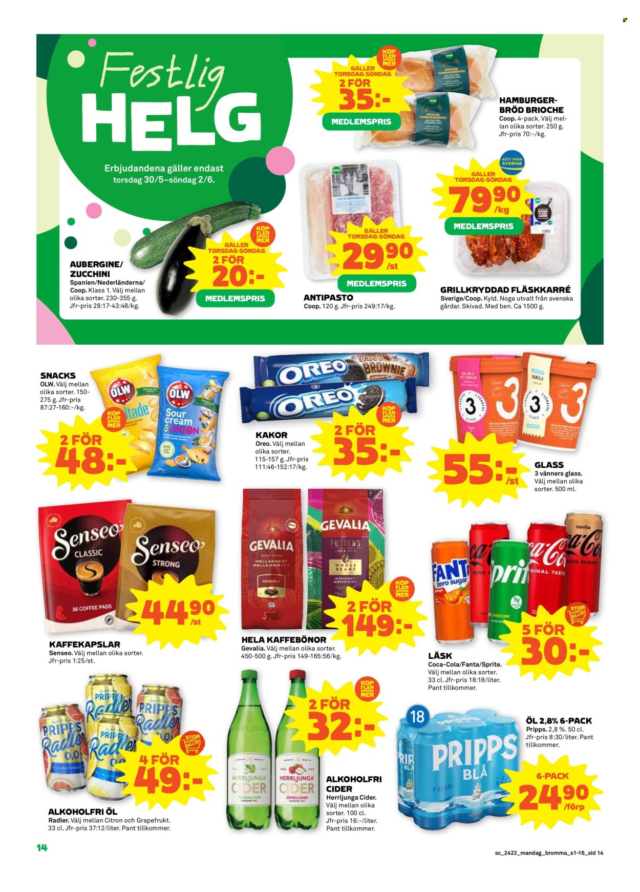 Stora Coop reklamblad - 27/5 2024 - 2/6 2024. Sida 14