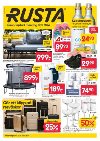 Rusta reklamblad - 27/5 2024 - 2/6 2024.