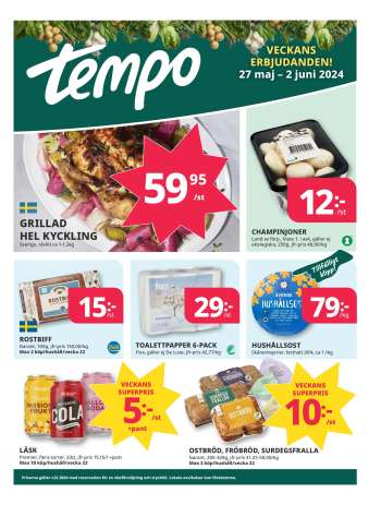 Tempo reklamblad - 27/5 2024 - 2/6 2024.