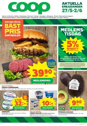 Coop reklamblad - 27/5 2024 - 2/6 2024.