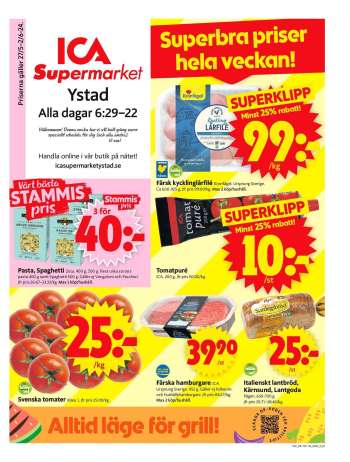 ICA reklamblad - 27/5 2024 - 2/6 2024.