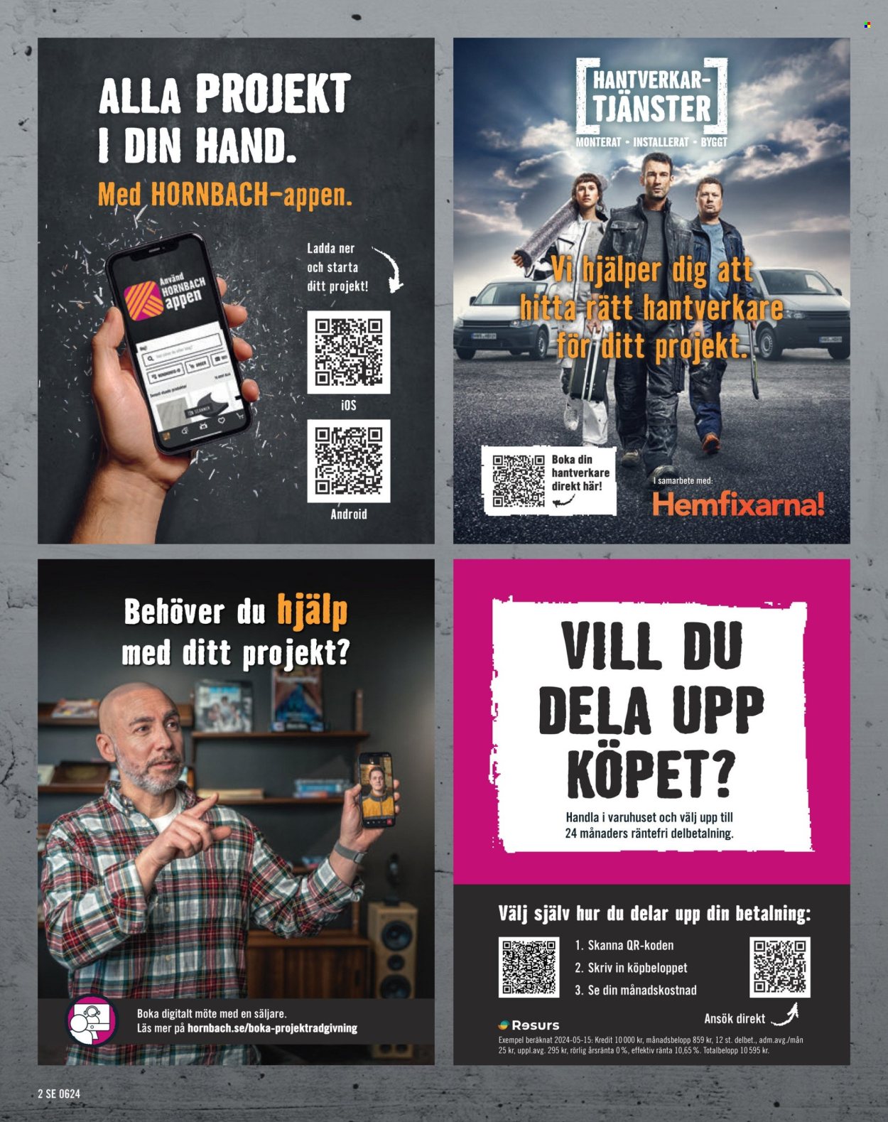 Hornbach reklamblad - 1/6 2024 - 26/6 2024. Sida 2