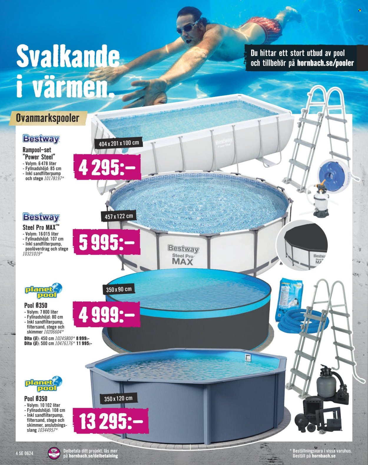 Hornbach reklamblad - 1/6 2024 - 26/6 2024. Sida 4