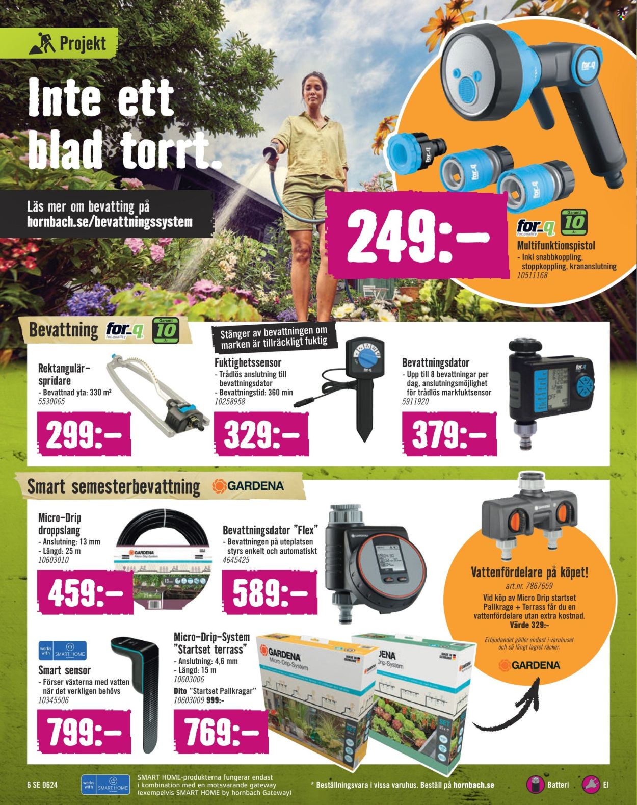 Hornbach reklamblad - 1/6 2024 - 26/6 2024. Sida 6
