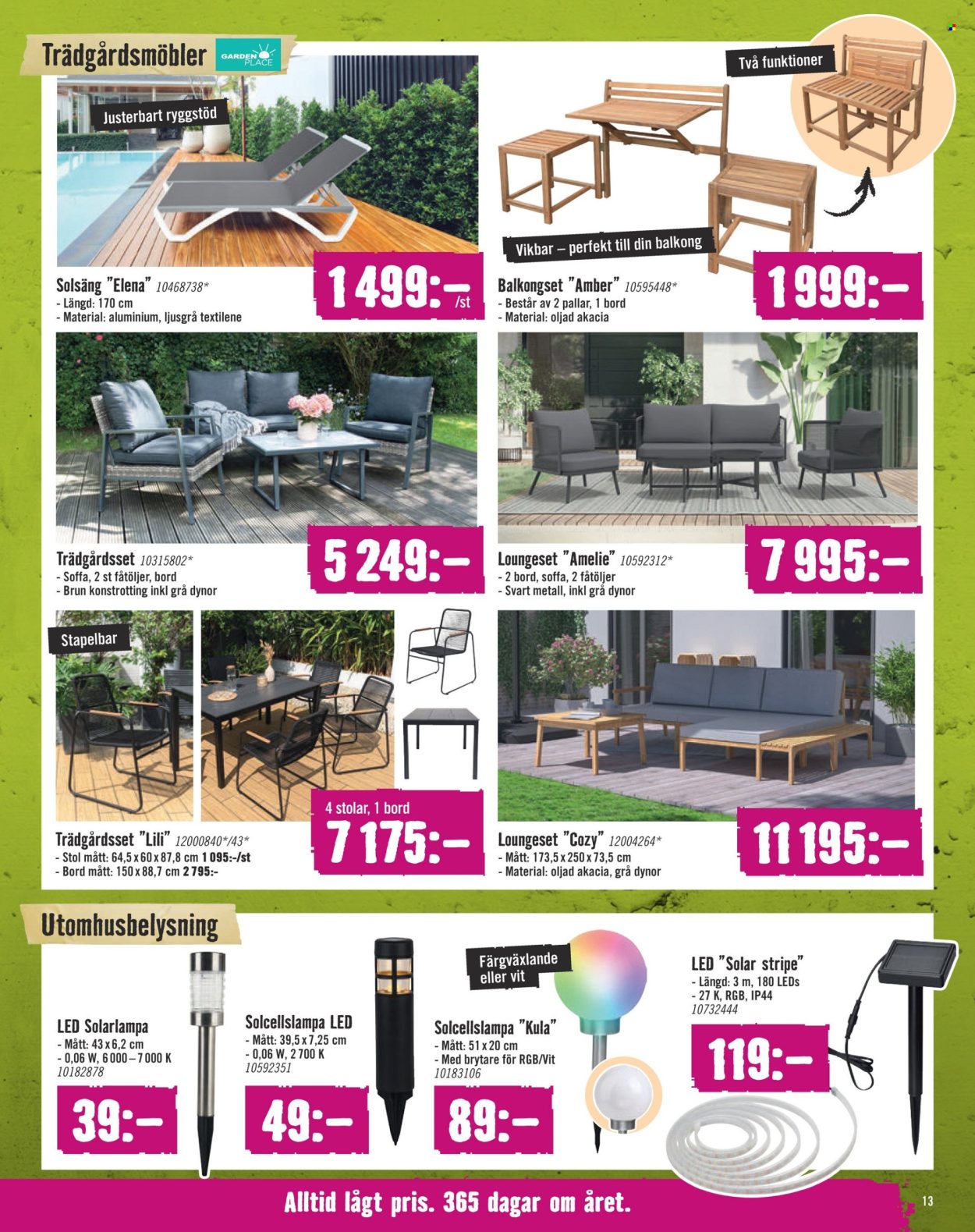 Hornbach reklamblad - 1/6 2024 - 26/6 2024. Sida 13