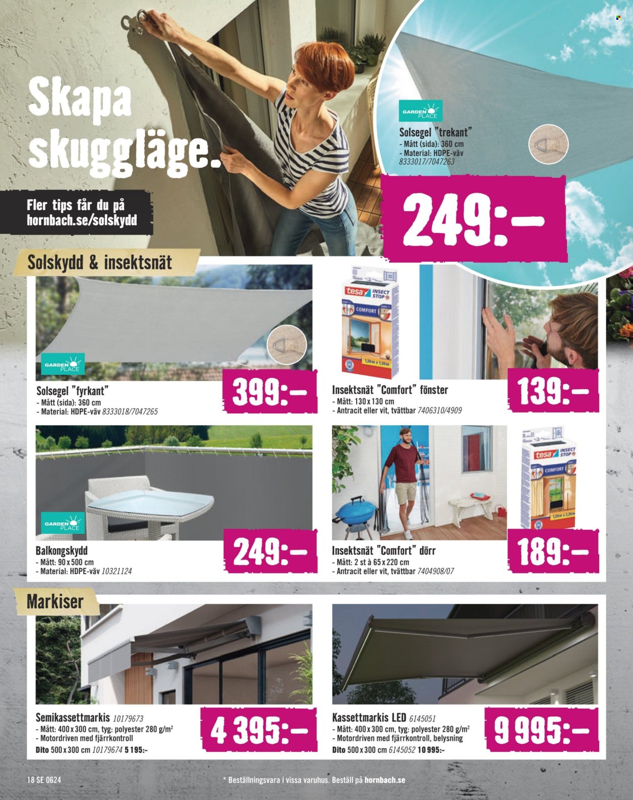 Hornbach reklamblad - 1/6 2024 - 26/6 2024. Sida 18