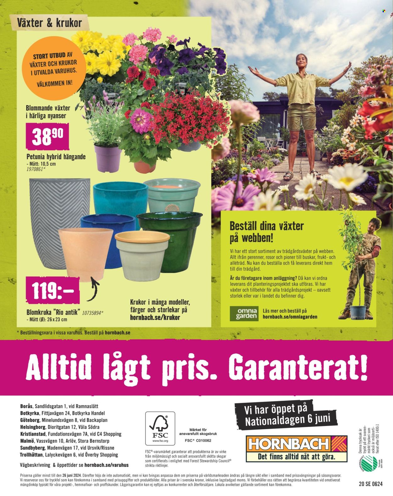 Hornbach reklamblad - 1/6 2024 - 26/6 2024. Sida 20