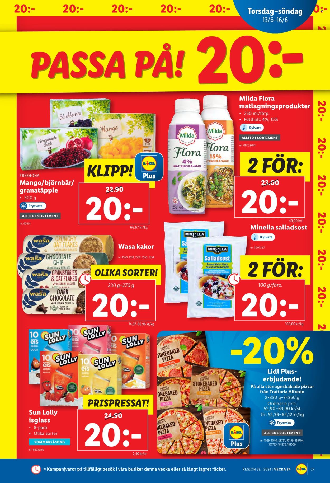 Lidl reklamblad - 10/6 2024 - 16/6 2024. Sida 28