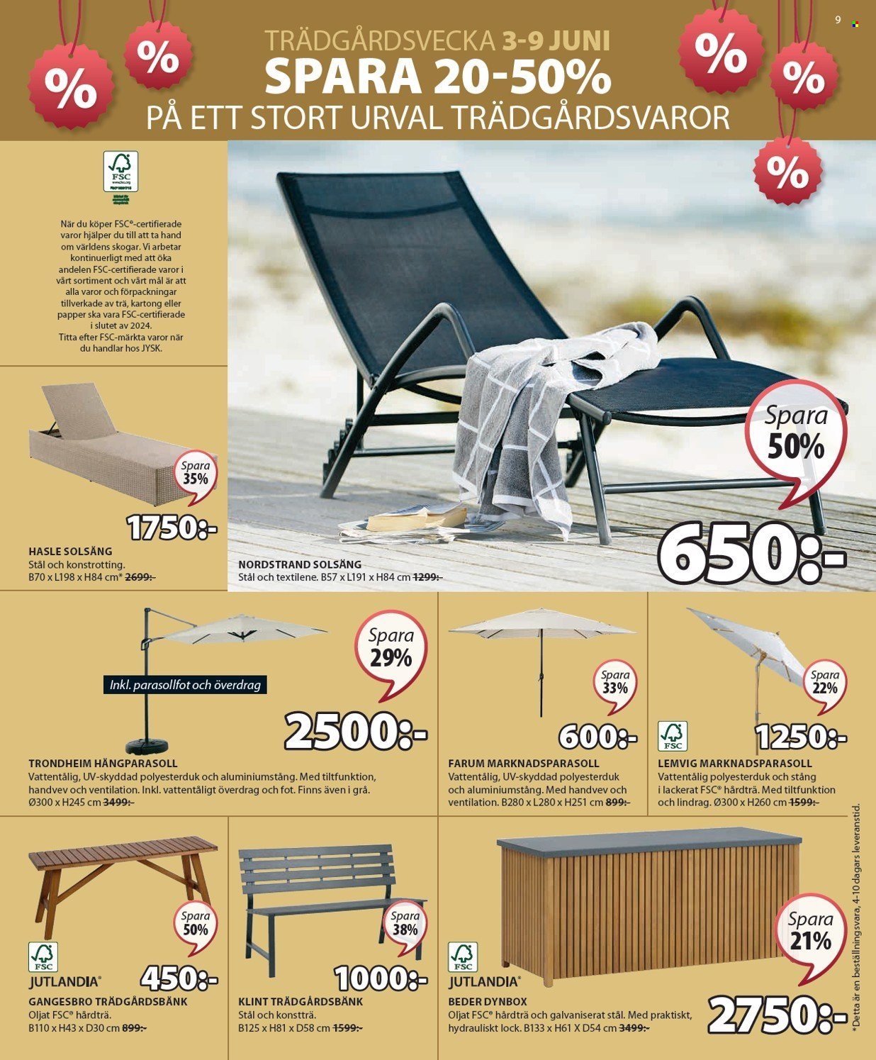 JYSK reklamblad - 3/6 2024 - 16/6 2024. Sida 10