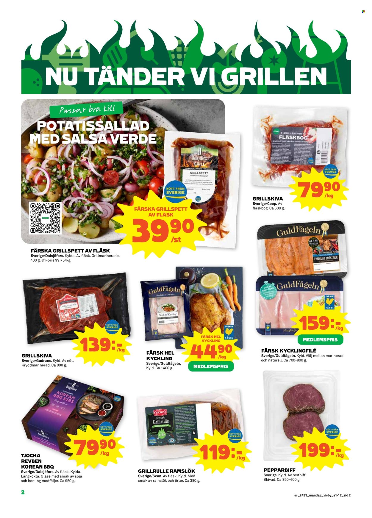Stora Coop reklamblad - 3/6 2024 - 9/6 2024. Sida 2