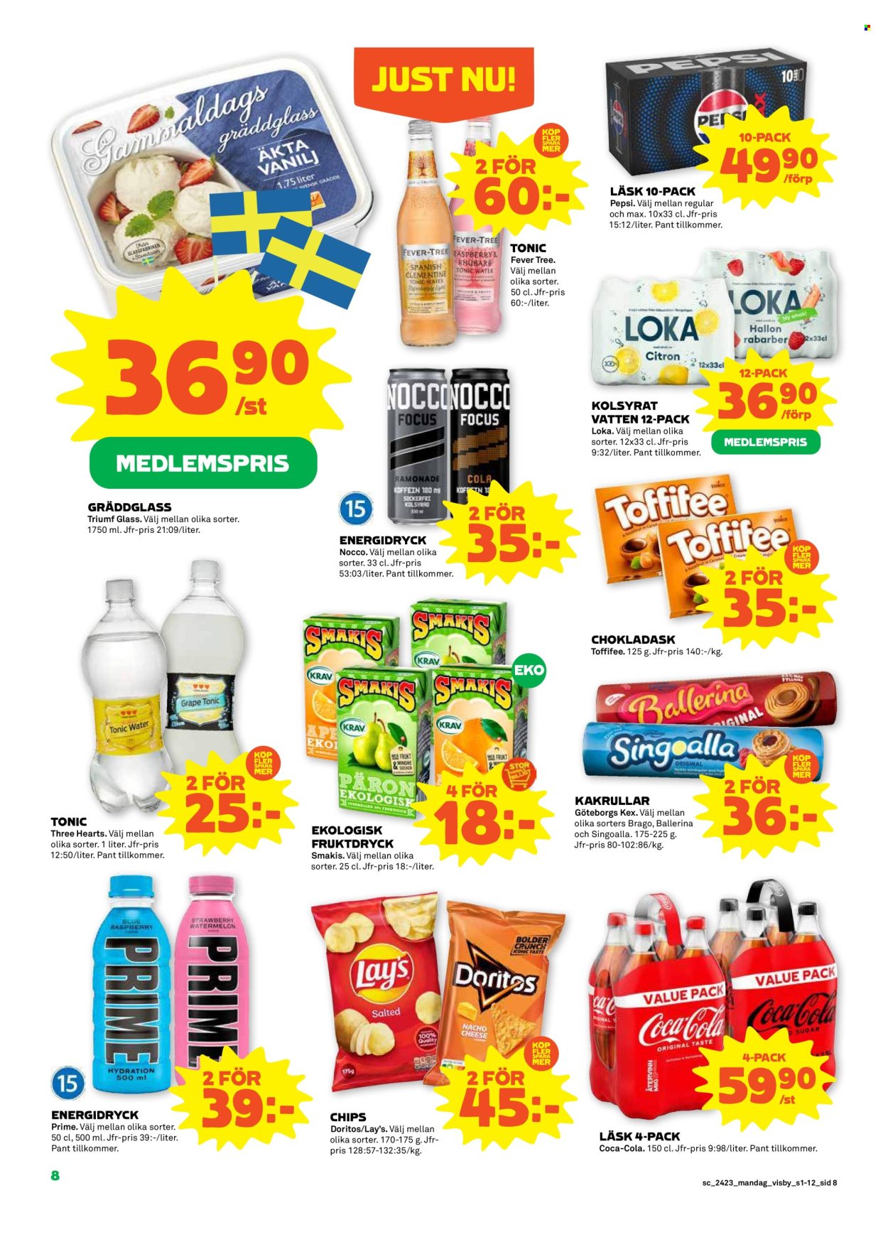 Stora Coop reklamblad - 3/6 2024 - 9/6 2024. Sida 8