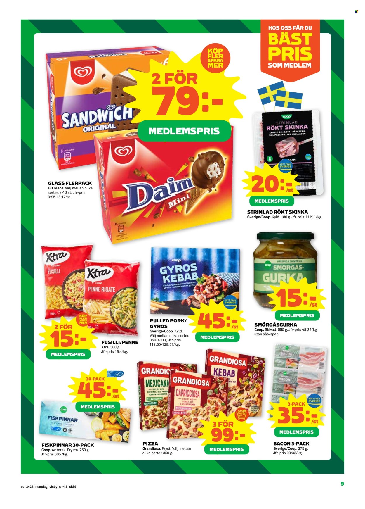 Stora Coop reklamblad - 3/6 2024 - 9/6 2024. Sida 9