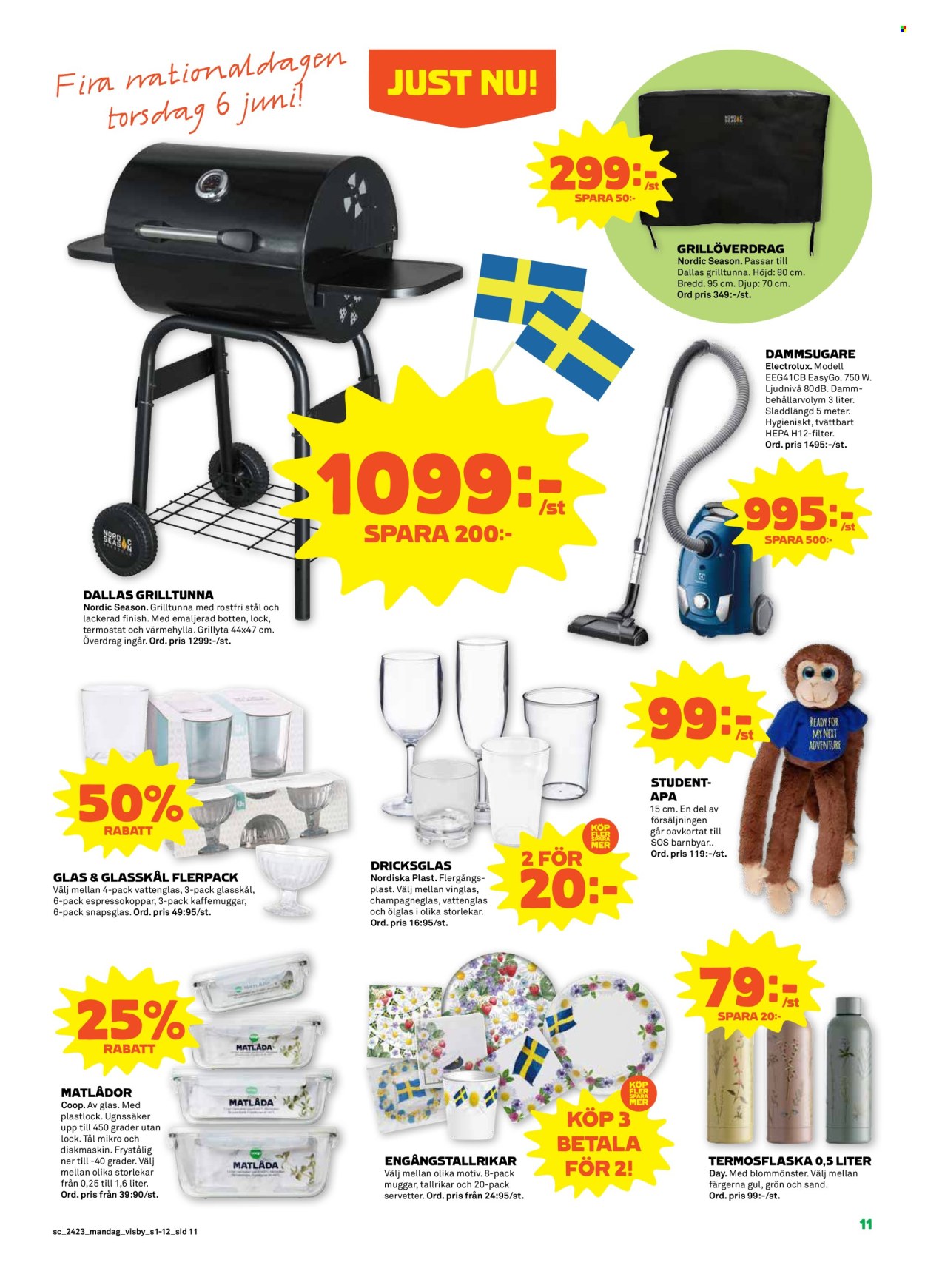 Stora Coop reklamblad - 3/6 2024 - 9/6 2024. Sida 11