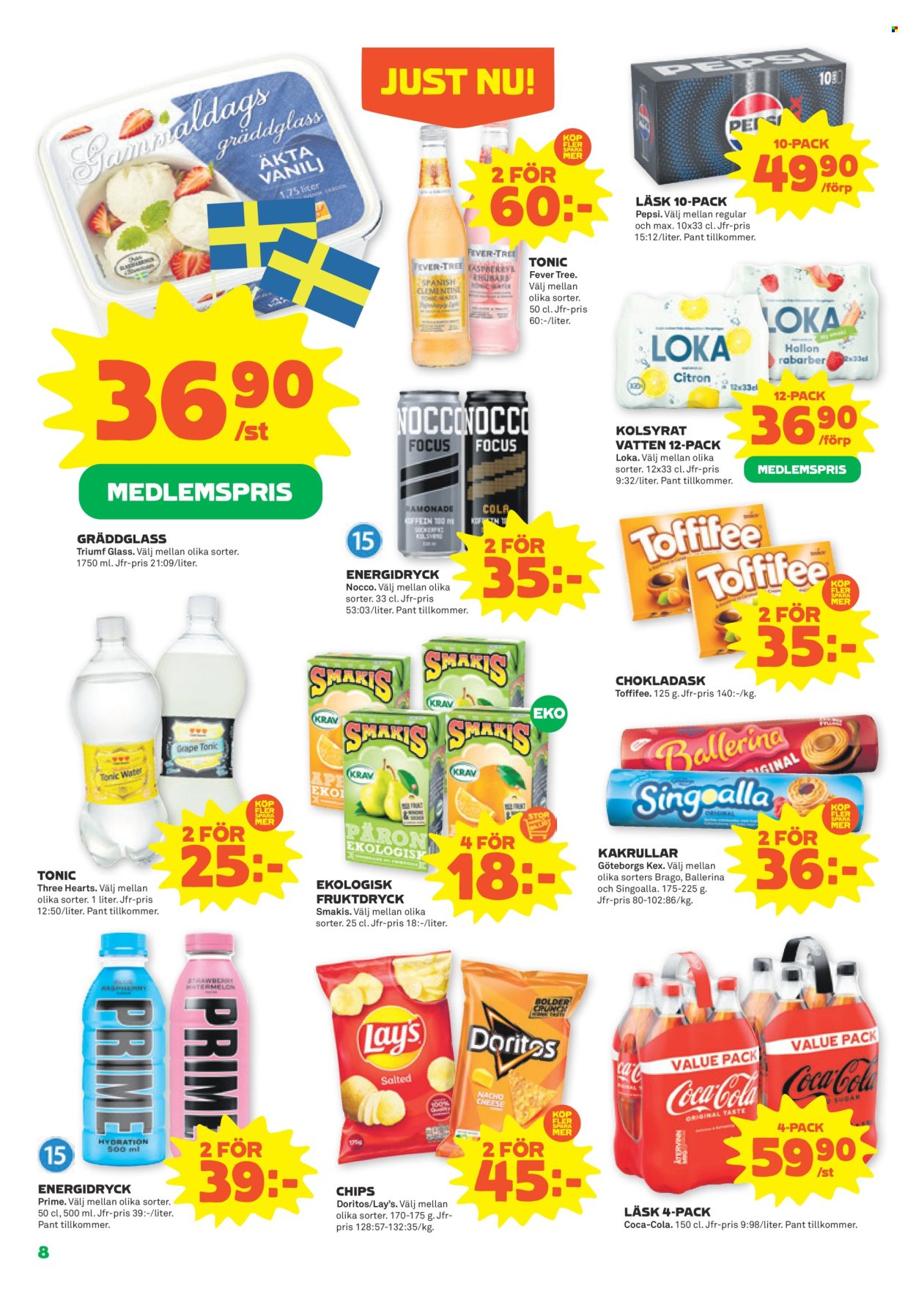 Stora Coop reklamblad - 3/6 2024 - 9/6 2024. Sida 8